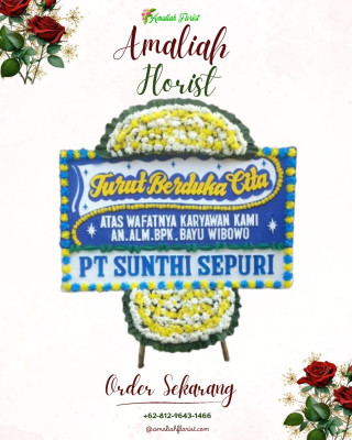 Papan Bunga Duka di Wanggar