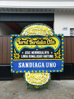 Papan Bunga Duka di Wanggar